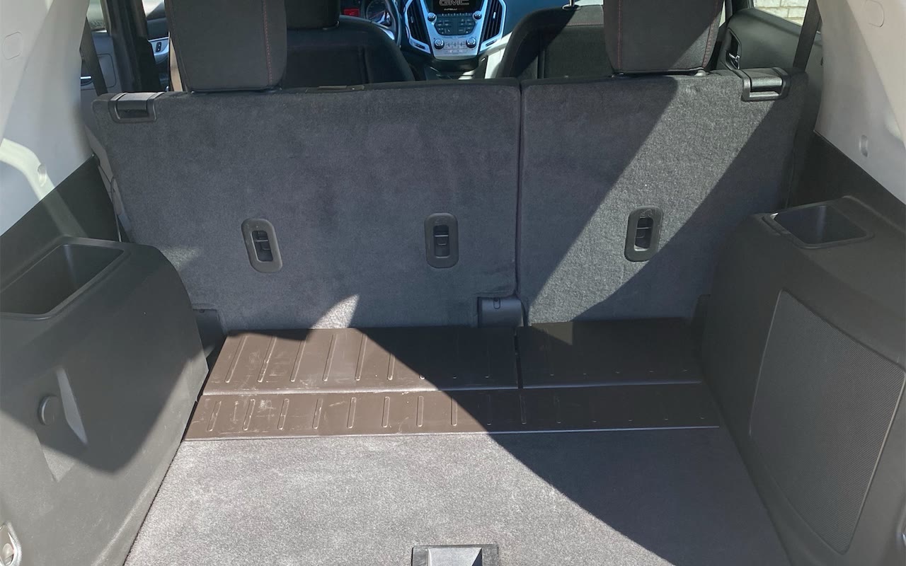 The GMC Terrain's cargo area